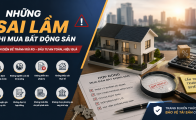 Những sai lầm khi mua bất động sản