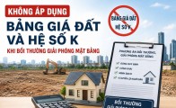 TPHCM không áp dụng bảng giá đất và hệ số K khi bồi thường giải phóng mặt bằng