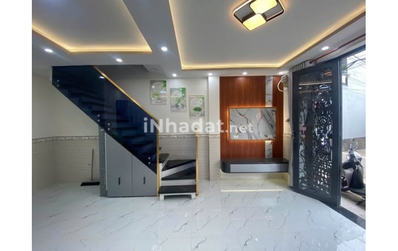 BÁN NHÀ MỚI ĐẸP - HẺM XE TẢI THÔNG - 1/ TRẦN VĂN MƯỜI – 1 TỶ 450 TRIỆU