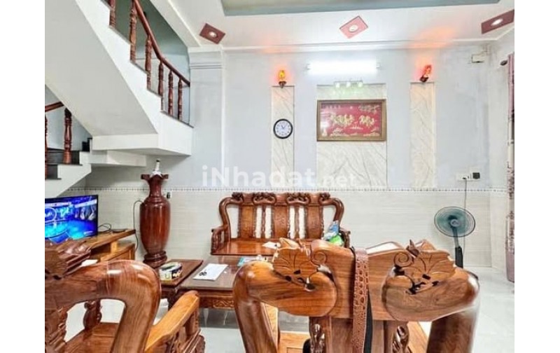 BÁN NHÀ MỚI ĐẸP – HẺM XE HƠI LÊ VĂN KHƯƠNG – DIỆN TÍCH LỚN (60M²) – VUÔNG VỨC – 3 TẦNG