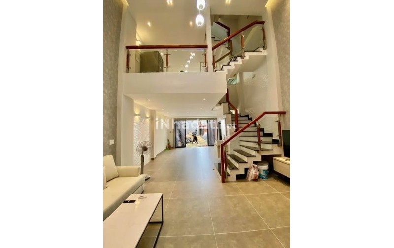 BÁN NHÀ MỚI XÂY – KHU VIP PHÂN LÔ – HẺM XE HƠI VÀO NHÀ – LÊ ĐỨC THỌ