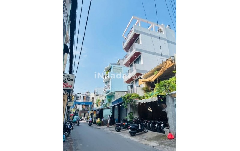 BÁN NHÀ 4 TẦNG – GẦN BÀ CHIỂU, BÌNH THẠNH – CÁCH HẺM KINH DOANH XE TẢI CHỈ 1 CĂN – GIÁ 4.X TỶ
