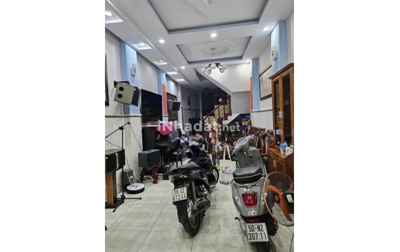 BÁN NHÀ MẶT TIỀN HẺM XE TẢI – HẬU GIANG, QUẬN 6 – DT 79M² – GIẢM MẠNH 700 TRIỆU