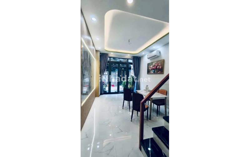 [SIÊU PHẨM] BÁN NHÀ ĐẸP 4 TẦNG – NGAY CHỢ VẢI PHÚ THỌ HÒA – HẺM XE HƠI – TẶNG FULL NỘI THẤT