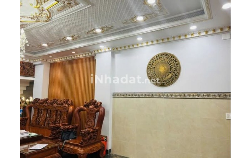 BÁN BIỆT THỰ ĐẲNG CẤP – KDC VĨNH LỘC – NGANG 6M BỀ THẾ – 4 TẦNG – NỘI THẤT GỖ TIỀN TỶ – GIÁ 15 TỶ
