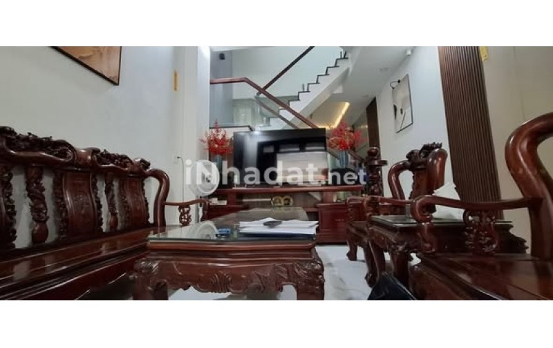 BÁN NHÀ PHONG CÁCH INDOCHINE, BẠCH ĐẰNG, BÌNH THẠNH, 4 TẦNG, SÂN THƯỢNG
