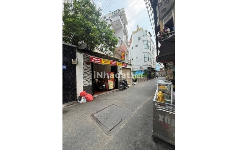 NHÀ PHỐ HOÀNG HOA THÁM  - BÌNH THẠNH - HẺM XE HƠI THÔNG THOÁNG
