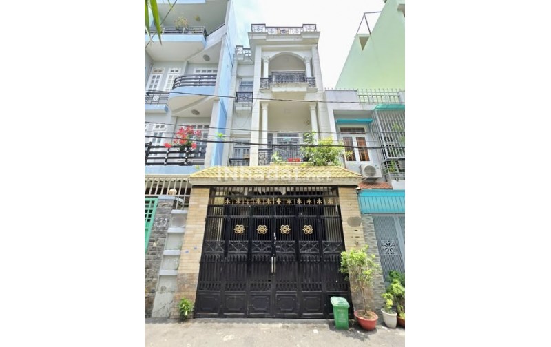 NHÀ 4 TẦNG NGUYỄN VĂN KHỐI - GÒ VẤP - HẺM XE HƠI TRÁNH 8M