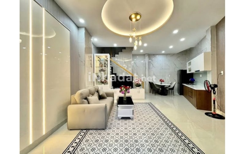 NHÀ HOÀNG HOA THÁM - BÌNH THẠNH - THIẾT KẾ NỞ HẬU, HẺM Ô TÔ RỘNG 6M