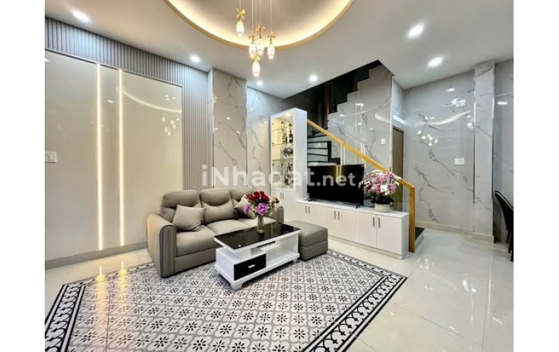 NHÀ HOÀNG HOA THÁM - BÌNH THẠNH - THIẾT KẾ NỞ HẬU, HẺM Ô TÔ RỘNG 6M