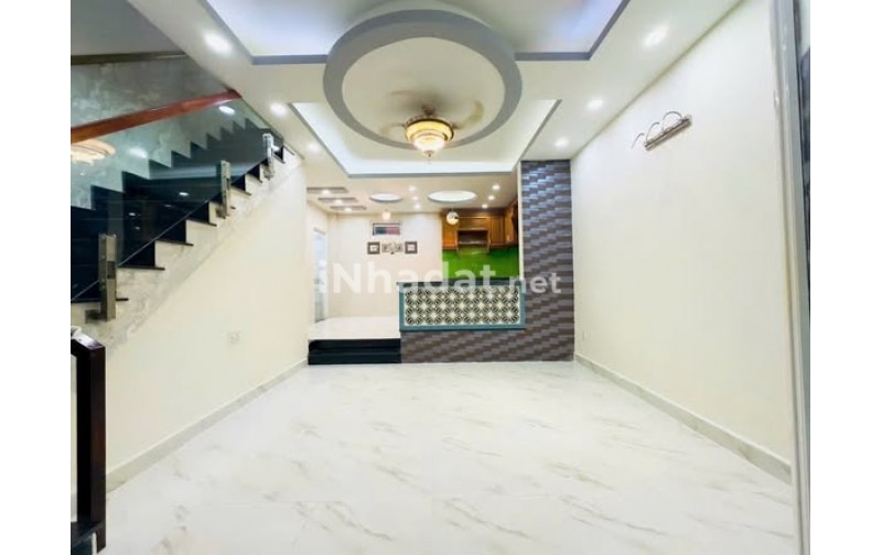 NHÀ CHU VĂN AN - HẺM XE TẢI, DIỆN TÍCH SỬ DỤNG LỚN