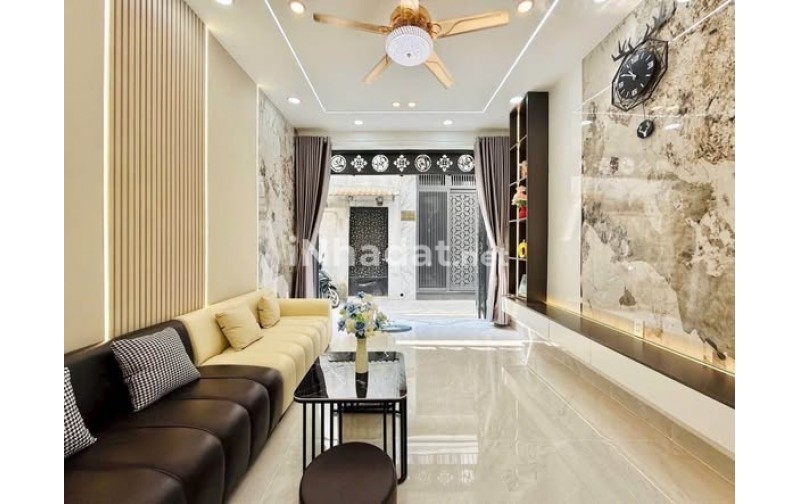 NHÀ ĐẸP PHAN HUY ÍCH - GẦN EMART 2, NỘI THẤT CAO CẤP