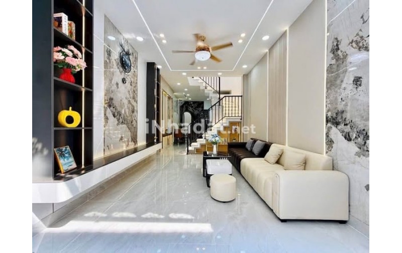 NHÀ ĐẸP PHAN HUY ÍCH - GẦN EMART 2, NỘI THẤT CAO CẤP