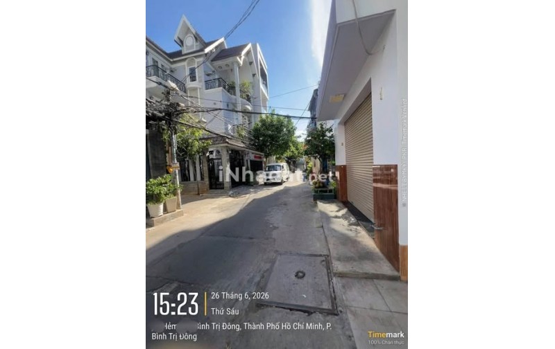 SIÊU PHẨM NHÀ KINH DOANH BÌNH TRỊ ĐÔNG - QUẬN BÌNH TÂN