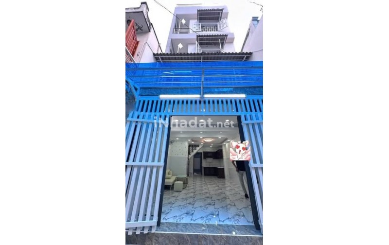 NHÀ ĐẸP SÁT CHỢ BÌNH TRỊ ĐÔNG - TIỆN ÍCH NGẬP TRÀN- BÌNH TÂN