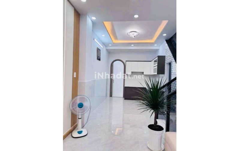 NHÀ MỚI TỈNH LỘ 10 - GIÁP QUẬN 6, HẺM Ô TÔ ĐỖ CỬA - GIÁ 4,9 TỶ