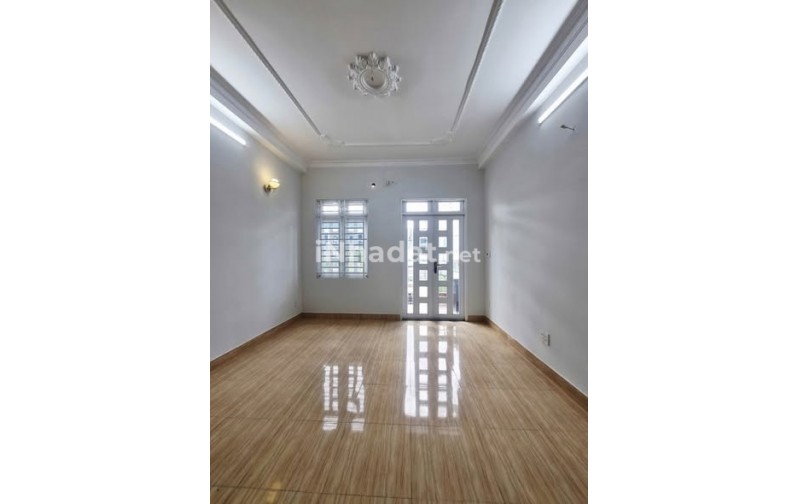 NHÀ MỚI ĐƯỜNG HUỲNH THỊ HAI - 4 TẦNG, HẺM XE HƠI THÔNG