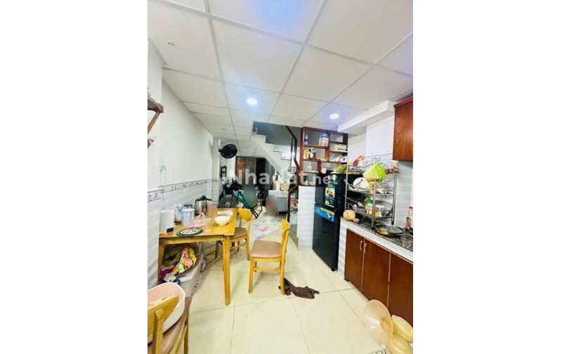NHÀ 2 TẦNG- ĐƯỜNG BÀ HOM - QUẬN 6, HẺM XE HƠI RỘNG THÔNG