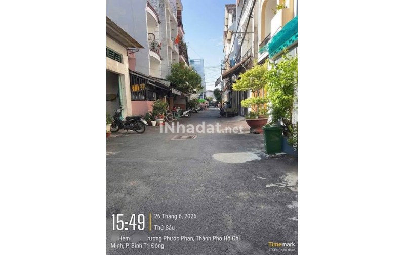 NHÀ MỚI ĐẸP TRƯƠNG PHƯỚC PHAN - SỔ HỒNG RIÊNG-BÌNH TÂN