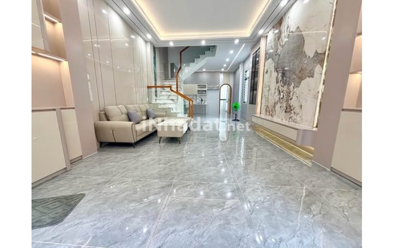 NHÀ CĂN GÓC ĐƯỜNG SỐ 9 - GÒ VẤP, THIẾT KẾ 3 PHÒNG MASTER