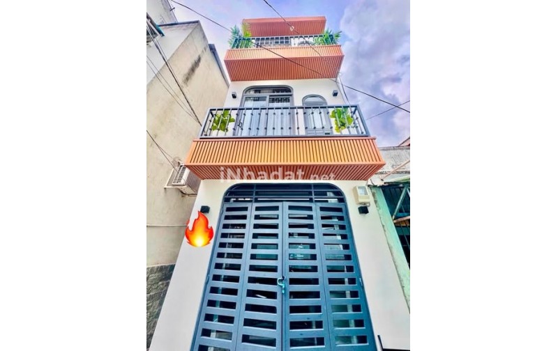 NHÀ ĐẸP 3 TẦNG - PHÚ NHUẬN - GẦN HỌC VIỆN CÁN BỘ - FULL NỘI THẤT