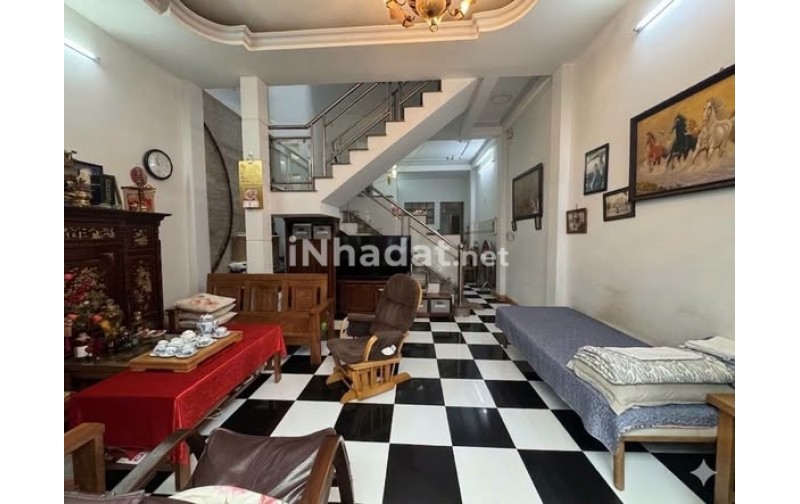 NHÀ 3 TẦNG ĐƯỜNG SỐ 51 - GÒ VẤP, HẺM XE HƠI TRÁNH NHAU