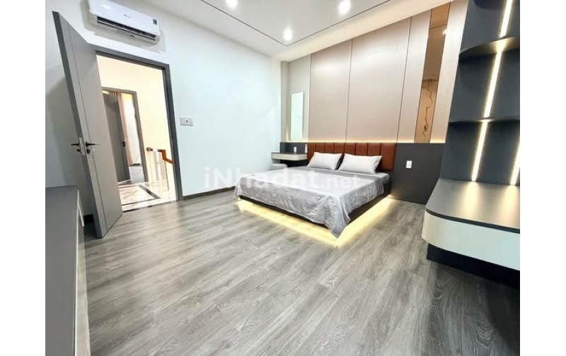 NHÀ CĂN GÓC ĐƯỜNG SỐ 9 - GÒ VẤP, THIẾT KẾ 3 PHÒNG MASTER