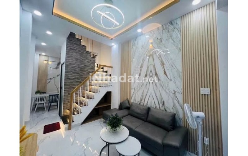 CHO THUÊ NHÀ ĐƯỜNG BÙI QUANG LÀ GÒ VẤP TRANG BỊ ĐẦY ĐỦ NỘI THẤT CAO CẤP