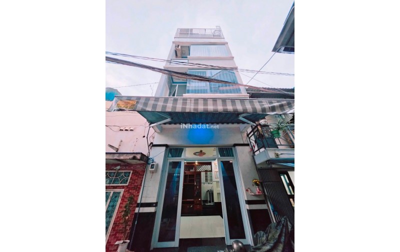 BÁN NHÀ 4 TẦNG ĐƯỜNG BÔNG SAO, PHƯỜNG 5, QUẬN 8, XE HƠI TỚI NHÀ