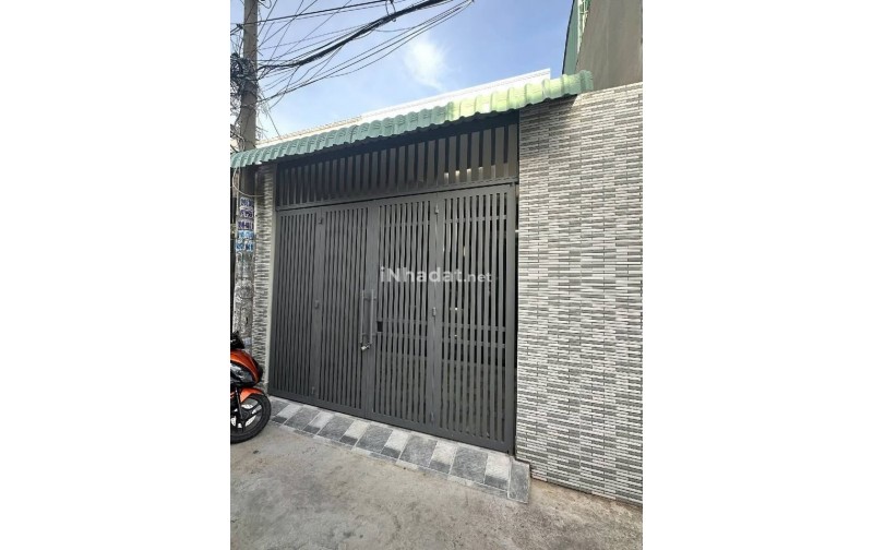BÁN NHÀ THỚI TAM THÔN 17, HÓC MÔN, HẺM XE HƠI, SỔ HỒNG RIÊNG