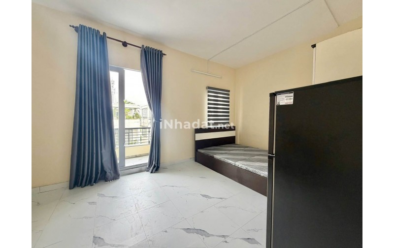 CHO THUÊ STUDIO BAN CÔNG, FULL NỘI THẤT, THẠNH MỸ LỢI, QUẬN 2, MÁY GIẶT RIÊNG