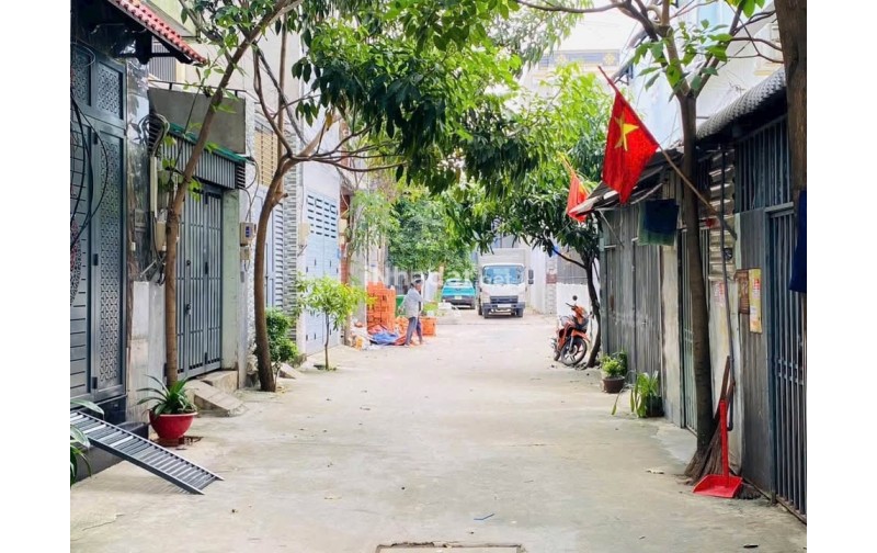 BÁN NHÀ THẠNH XUÂN 22, QUẬN 12, SÂN ĐỂ Ô TÔ, ĐƯỜNG THÔNG