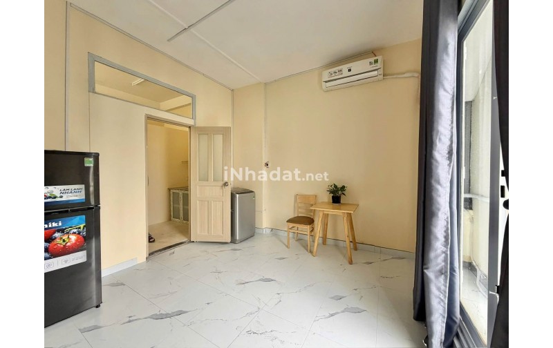 CHO THUÊ STUDIO BAN CÔNG, FULL NỘI THẤT, THẠNH MỸ LỢI, QUẬN 2, MÁY GIẶT RIÊNG