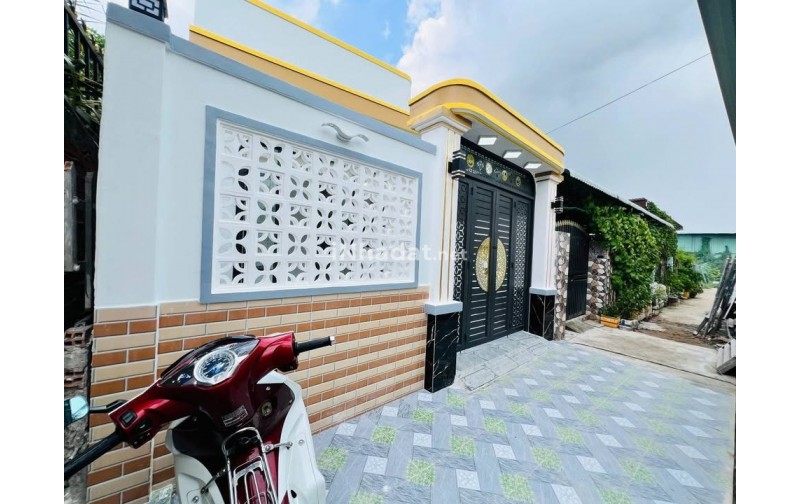 BÁN NHÀ CẤP 4 CẦN GIUỘC, LONG AN, 2 PHÒNG NGỦ, HOÀN CÔNG ĐẦY ĐỦ
