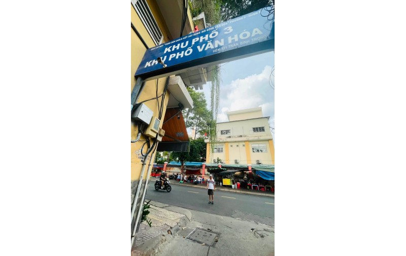 BÁN ĐẤT TRẦN BÌNH TRỌNG, QUẬN 5, 4 X 15M, XÂY DỰNG TỰ DO, GẦN QUẬN 1