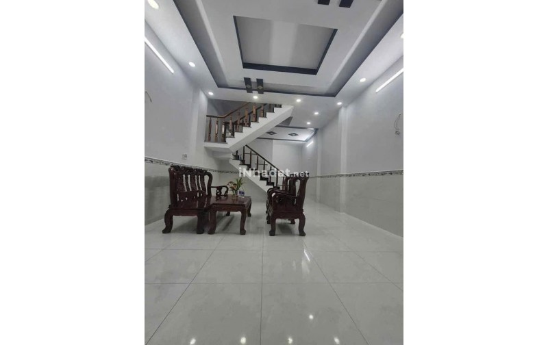 BÁN NHÀ 1 TRỆT 1 LẦU, BÌNH MỸ, CỦ CHI, 2 PHÒNG NGỦ, ĐƯỜNG XE HƠI