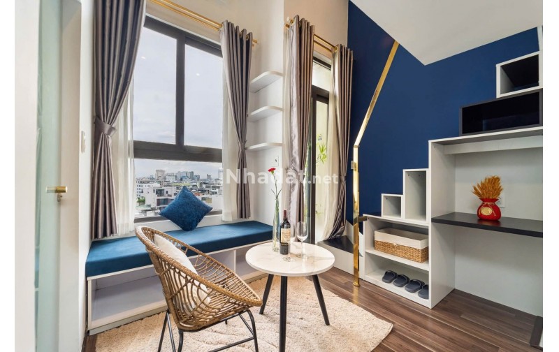 CHO THUÊ CĂN HỘ STUDIO, 1 PHÒNG NGỦ, QUẬN 1, FULL NỘI THẤT, GẦN ĐÀI TRUYỀN HÌNH