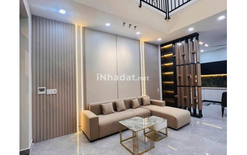 BÁN NHÀ MỚI KHU DÂN CƯ LONG HẬU, FULL NỘI THẤT, HẺM XE HƠI, GIÁ 3,6 TỶ