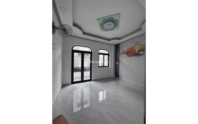 BÁN NHÀ HẺM HỒNG BÀNG, QUẬN 6, 3 TẦNG BTCT, 4 PHÒNG NGỦ