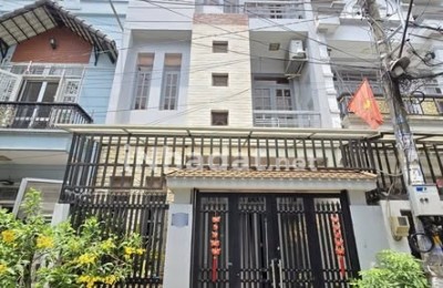 NHÀ 3 TẦNG ĐƯỜNG SỐ 51 - GÒ VẤP, HẺM XE HƠI TRÁNH NHAU