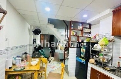NHÀ 2 TẦNG- ĐƯỜNG BÀ HOM - QUẬN 6, HẺM XE HƠI RỘNG THÔNG