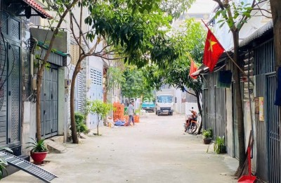 BÁN NHÀ THẠNH XUÂN 22, QUẬN 12, SÂN ĐỂ Ô TÔ, ĐƯỜNG THÔNG