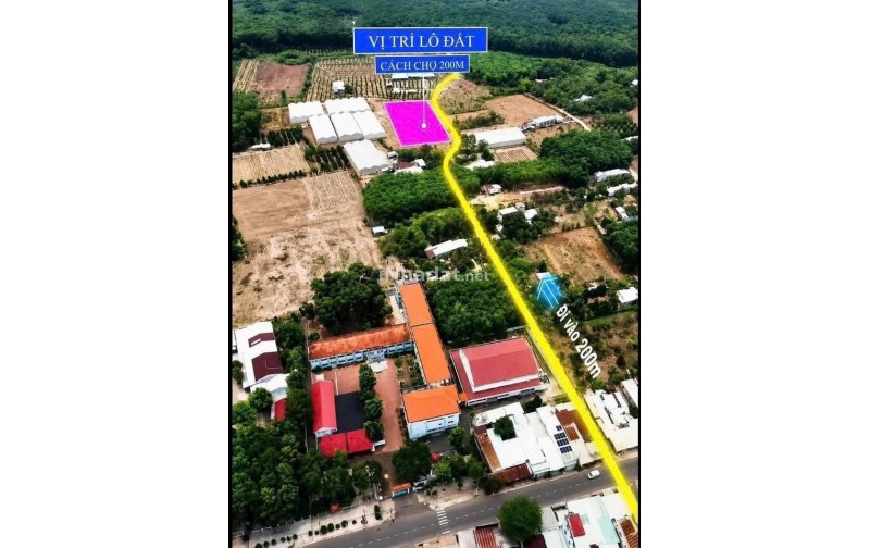 BÁN ĐẤT PHÚ GIÁO, 250M², GẦN CHỢ, GIÁ CHỈ 6XX TRIỆU
