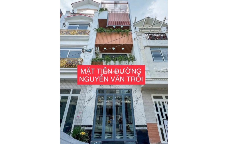 Bán Nhà 4 Tầng Mặt Tiền Nguyễn Văn Trỗi, Ninh Kiều – Cần Thơ