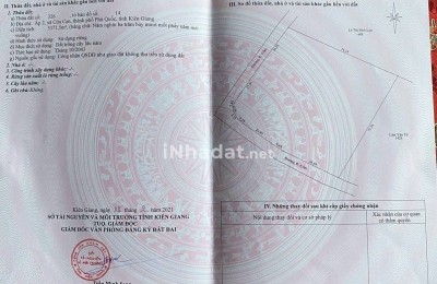 Bán Đất 5.000m² Hai Mặt Lộ Tại Cửa Cạn, Phú Quốc, 1,8 tỷ