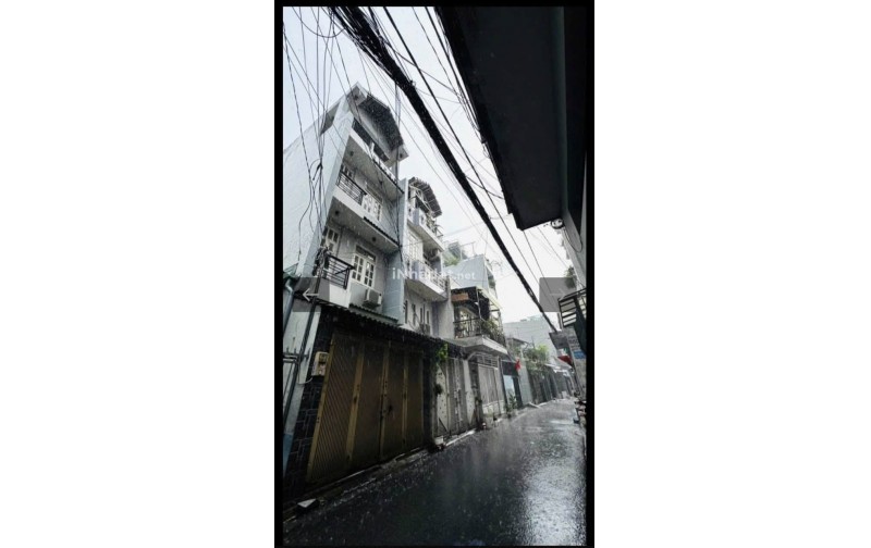 PHẠM VĂN BẠCH- P.15 -TÂN BÌNH - 52M² - 4 TẦNG BTCT - HẺM NHỰA 5M XE TẢI THÔNG - NGAY CÔNG VIÊN - 6.8 TỶ TL