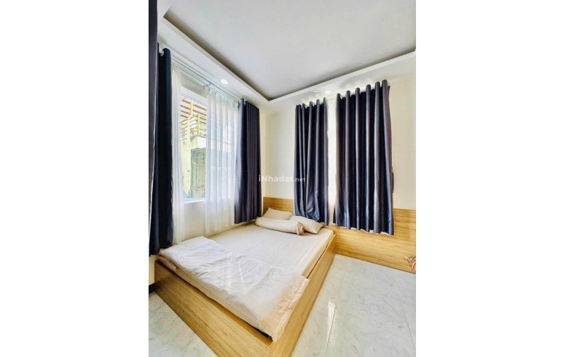 NHÀ MỚI 5 TẦNG FULL NỘI THẤT – NGANG 4,5M NỞ HẬU 11M – GIẢM 800 TRIỆU