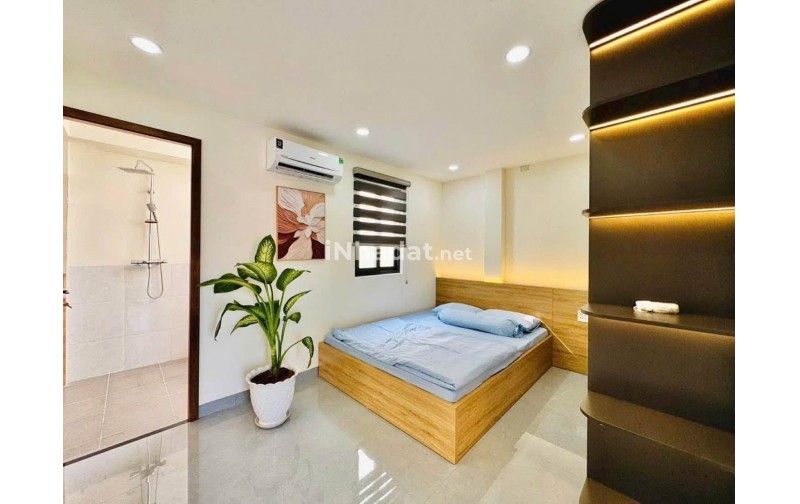 NHÀ MỚI 5 TẦNG FULL NỘI THẤT – NGANG 4,5M NỞ HẬU 11M – GIẢM 800 TRIỆU
