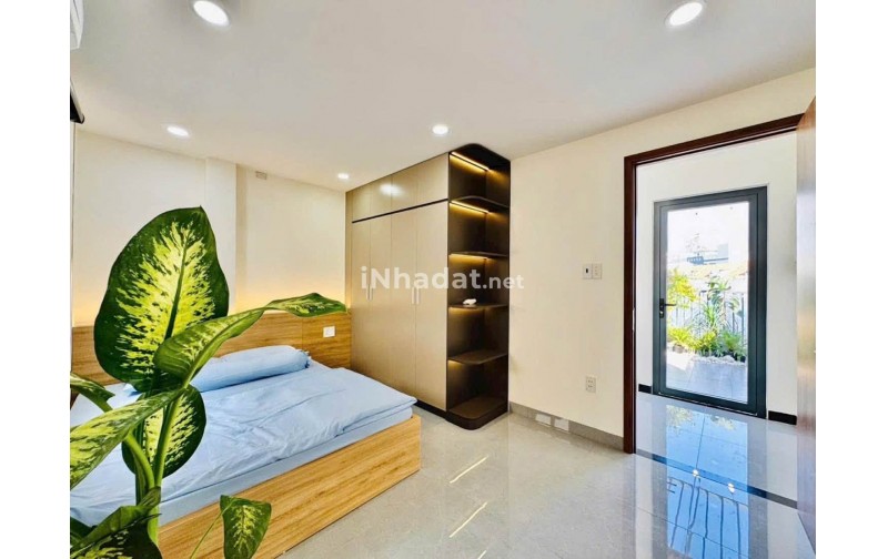 NHÀ MỚI 5 TẦNG FULL NỘI THẤT – NGANG 4,5M NỞ HẬU 11M – GIẢM 800 TRIỆU