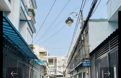 PHẠM VĂN BẠCH- P.15 -TÂN BÌNH - 52M² - 4 TẦNG BTCT - HẺM NHỰA 5M XE TẢI THÔNG - NGAY CÔNG VIÊN - 6.8 TỶ TL